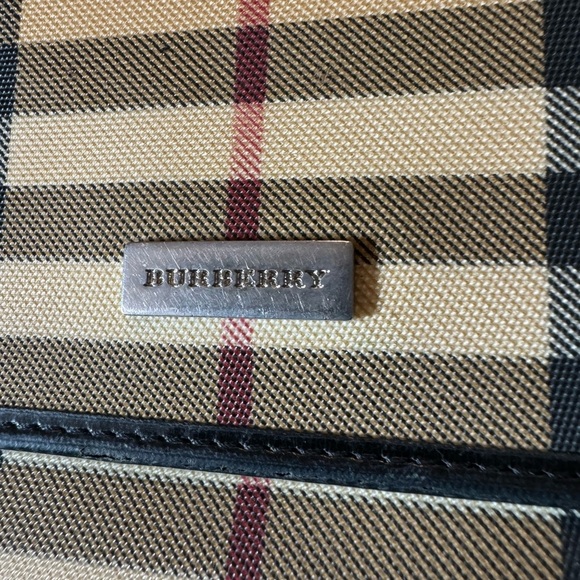 Burberry Nova Check Long Wallet Cloth & Leather Tab & Black - Picture 3 of 10